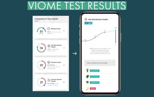 viome test sample report