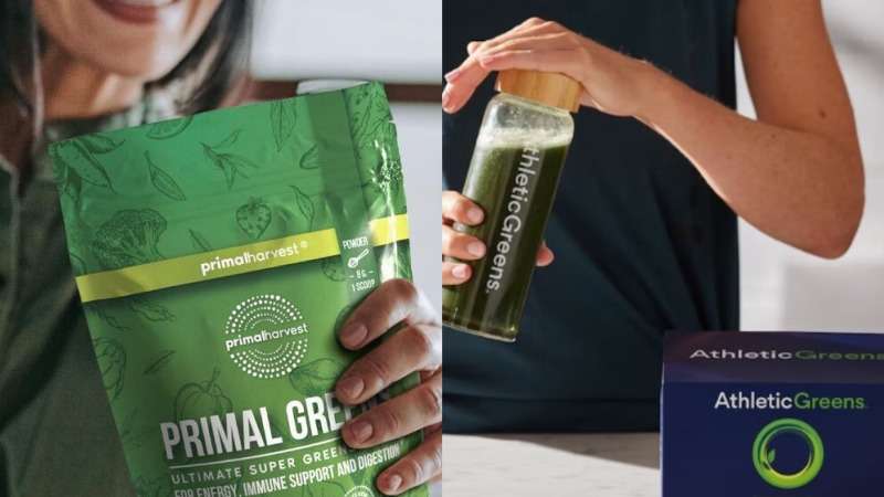 comparison - primal greens vs athletic greens ag1