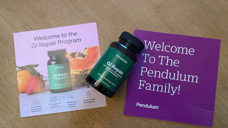 pendulum GI repair supplement review