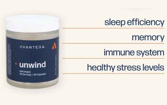 benefits avantera unwind