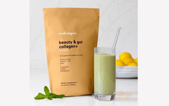 Smoothie made of Mindgreenbody collagen