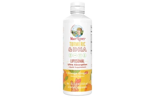 Liquid Mary Ruth's turmeric and dha liposomal