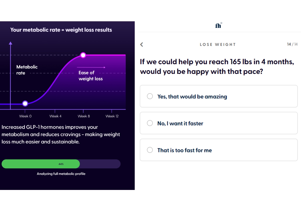 futurhealth quiz question and metabolic rate chart