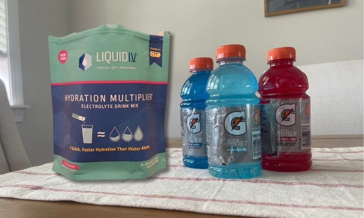 liquid iv and gatorade together